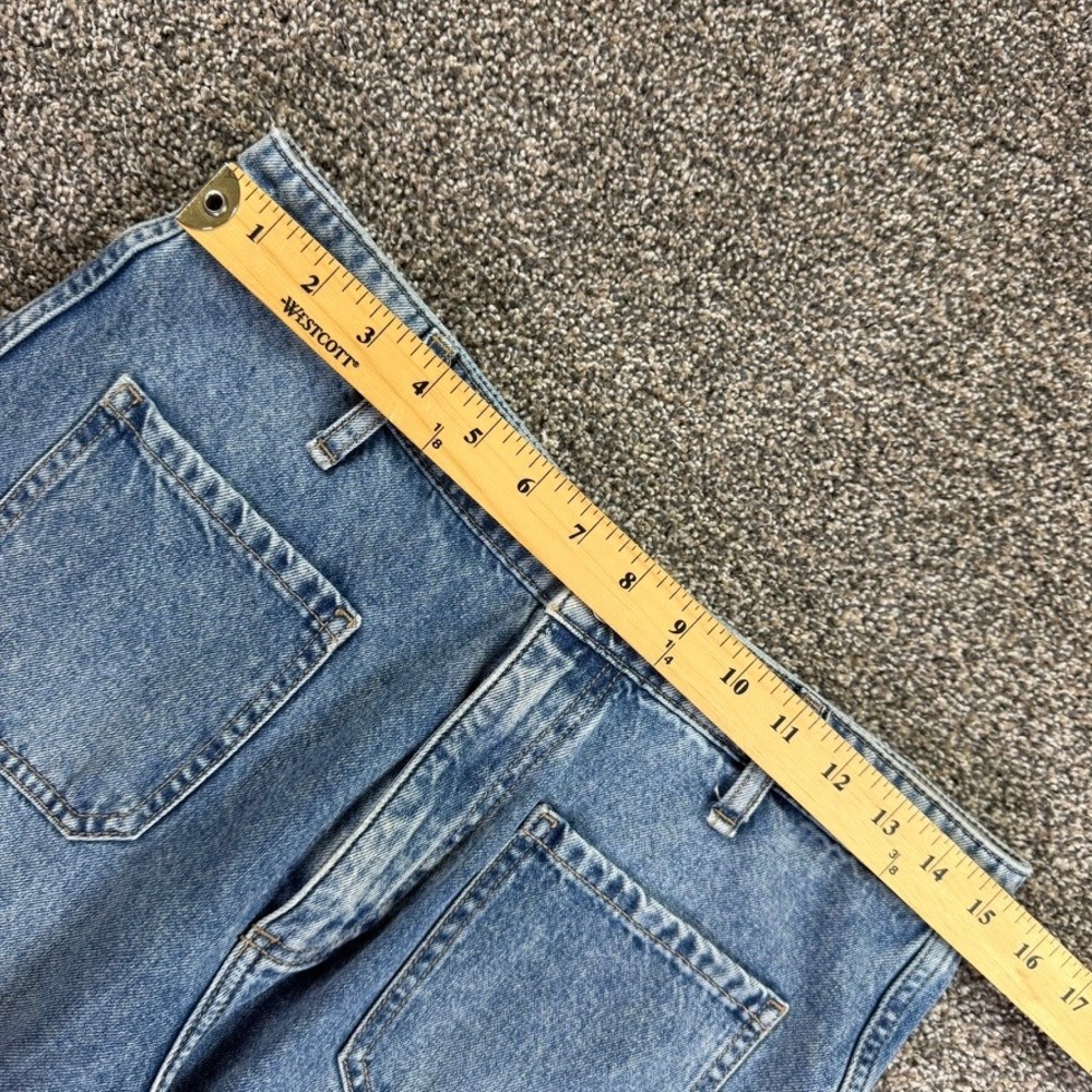 Rag & Bone Liliana Wide Leg Jeans Womens 28 Medium Wash Patch Pockets Casual - Picture 9 of 13